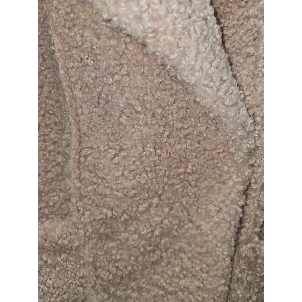 Kenneth Cole Women's XS Pink Sherpa Textured Peacoat Feminine Barbiecore Y2K
